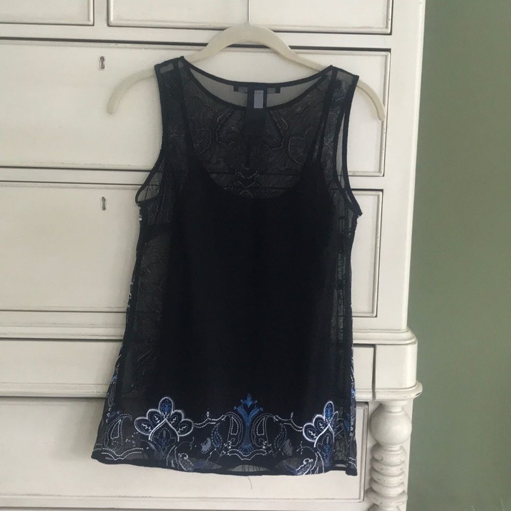 White House Black Market top with camisole. XS - Picture 3 of 8